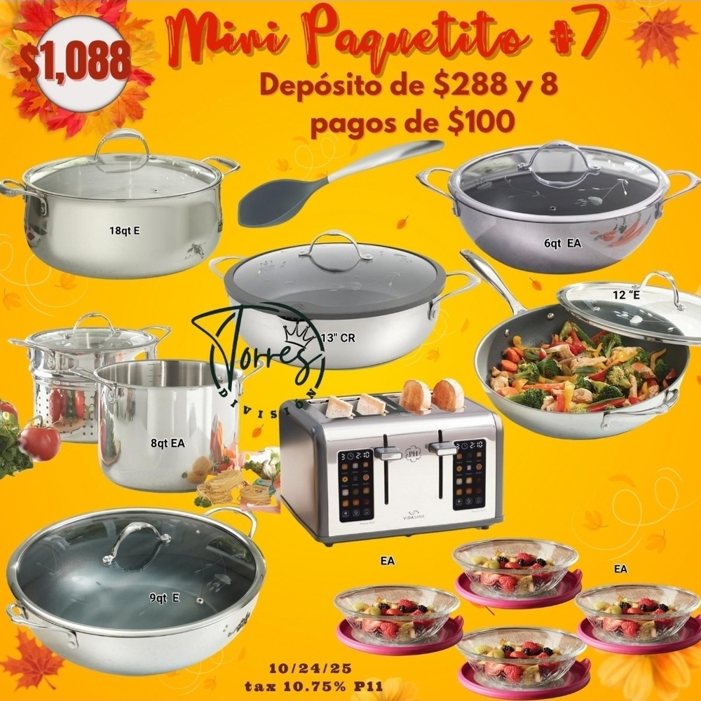 Princess House Stainless Steel Cookware Set